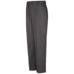Charcoal 100% Cotton Wrinkle Resistant Work Pant